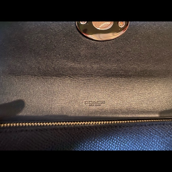 Brand new Coach long black wallet/pouch - Picture 3 of 5